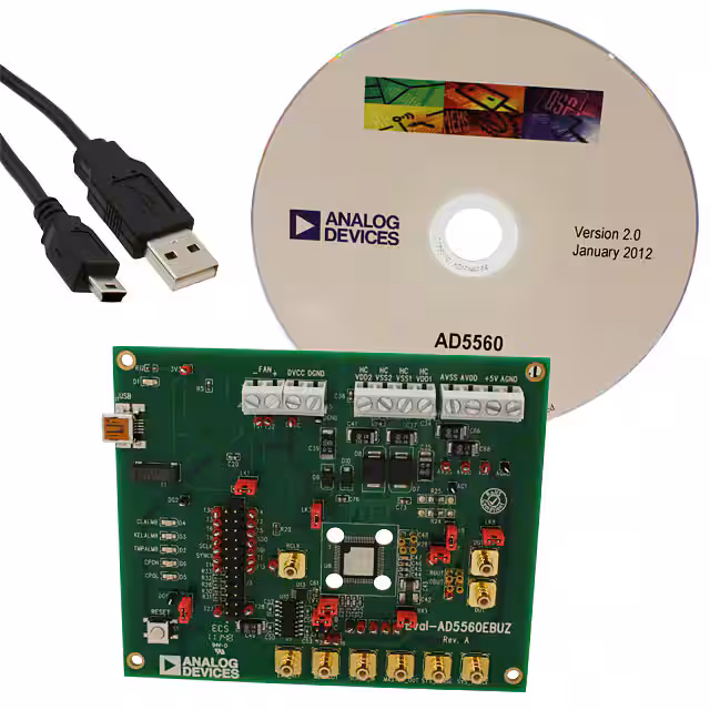 EVAL-AD5560EBUZ Analog Devices Inc.  Cartes et kits d'évaluation et de démonstration